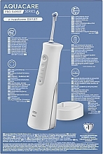 Irygator z technologią Oxyjet, biało-szary - Oral-B Pro-Expert Power Oral Care AquaCare Series 6 MDH20.026.3 — Zdjęcie N8