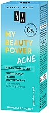 Złuszczający peeling enzymatyczny do twarzy - AA My Beauty Power Acne — Zdjęcie N4