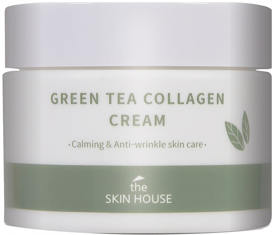 Krem do twarzy z kolagenem i zieloną herbatą - The Skin House Green Tea Collagen Cream — Zdjęcie N1