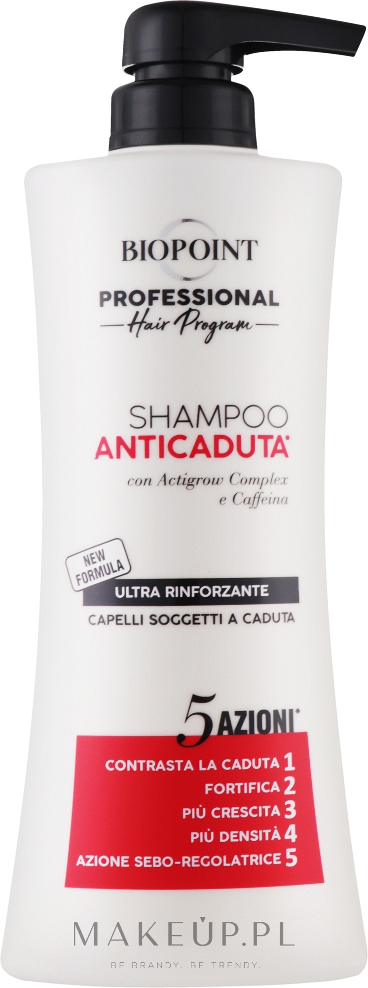Szampon przeciw wypadaniu włosów - Biopoint Anticaduta Shampoo — Zdjęcie 400 ml
