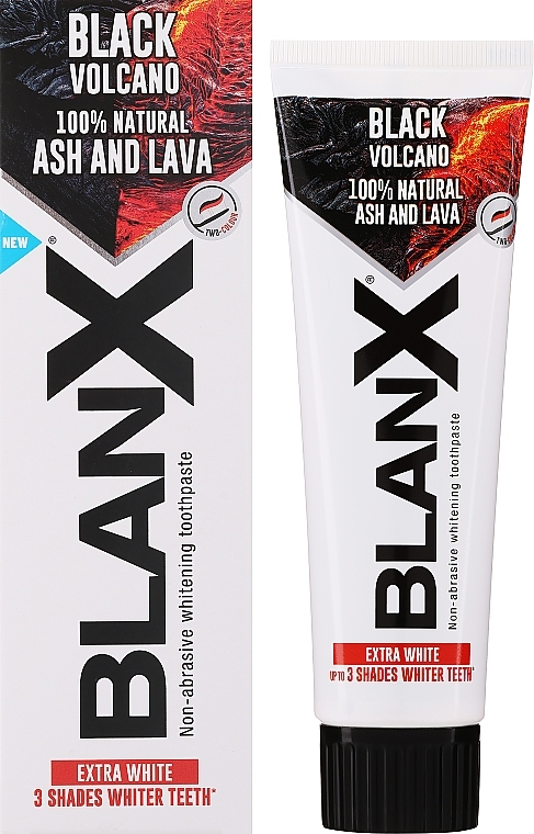 Wybielająca pasta do zębów - BlanX Black Volcano Extra White — Zdjęcie N1