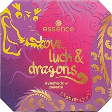 Paleta cieni do oczu - Essence Love, Luck & Dragons Eyeshadow Palette — Zdjęcie N1