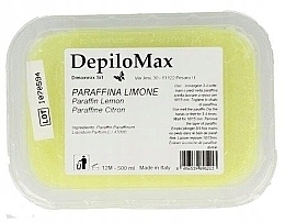 Parafina kosmetyczna Cytryna - DimaxWax DepiloMax Parafin Lemon — Zdjęcie N1