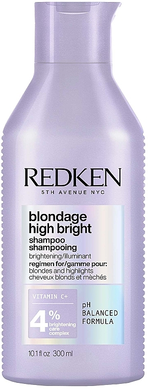 Szampon oczyszczający do włosów - Redken Blondage High Bright Shampoo