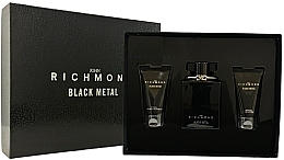 John Richmond Black Metal - Zestaw (edp/100ml + b/l/50ml + sh/g/50ml) — Zdjęcie N1