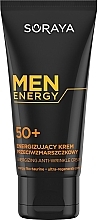 Energizujący krem przeciwzmarszczkowy do twarzy dla mężczyzn 50+ - Soraya Men Energy — Zdjęcie N1
