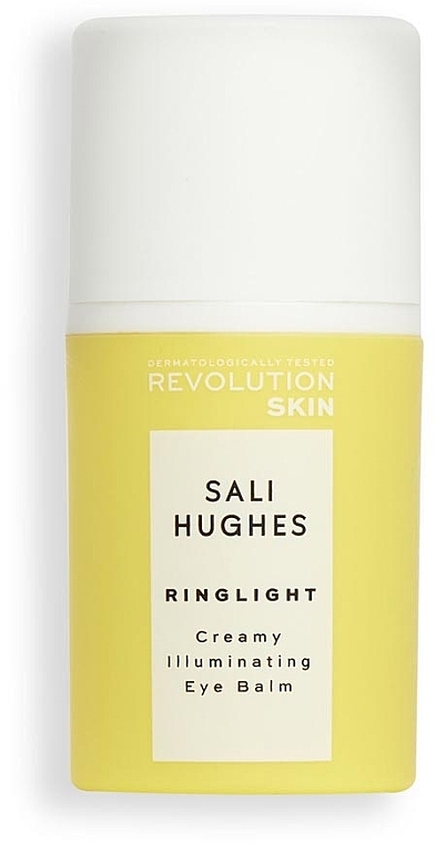 Rozjaśniający balsam pod oczy - Revolution Skin X Sali Hughes Ringlight Creamy Illuminating Eye Balm — Zdjęcie N1
