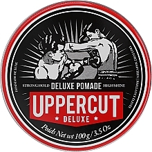 Kup Pomada do stylizacji włosów mocno utrwalająca - Uppercut Deluxe Pomade Barber Tin 
