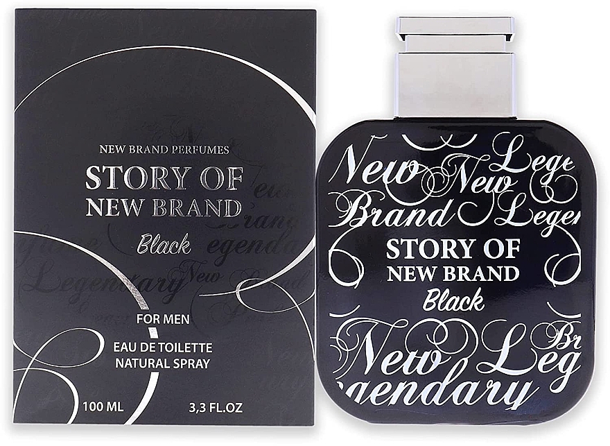 New Brand Story Of New Brand Black - Woda toaletowa  — Zdjęcie N2