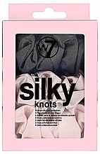 Zestaw gumek do włosów, 3 szt. - W7 Cosmetics Silky Knots Original — Zdjęcie N1