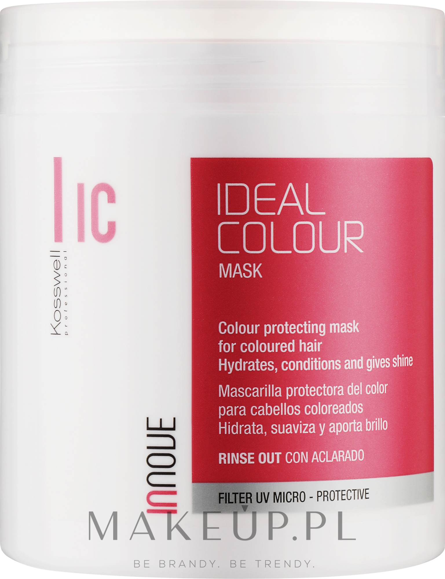 Maska chroniąca kolor włosów farbowanych - Kosswell Professional Innove Ideal Color Mask — Zdjęcie 500 ml