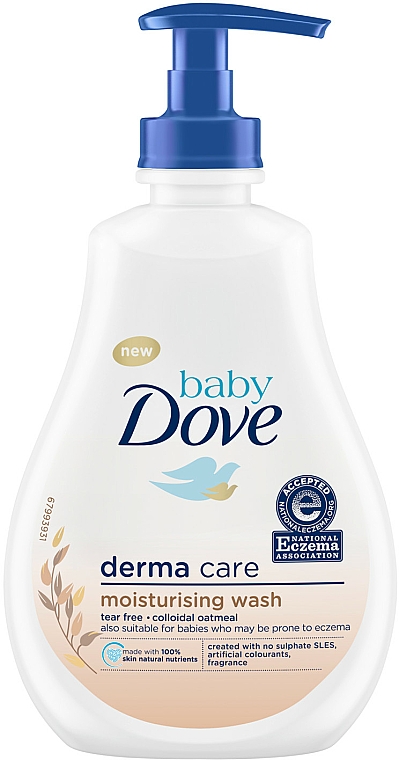 Nawilżająca emulsja do ciała dla dzieci - Dove Baby Derma Care Moisturising Wash — фото N1