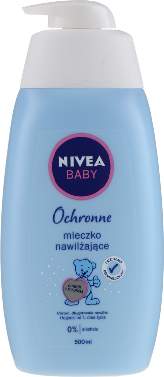 Ochronne mleczko nawilżające dla dzieci - NIVEA BABY Velvet Moisturizing Milk — Zdjęcie N5