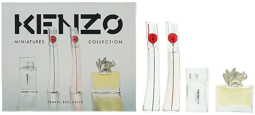 Kenzo Miniatures Colection - Zestaw (edt/4 ml + edp/5 ml*2 + edp/4 ml) — Zdjęcie N1