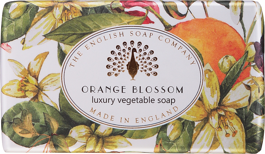 Mydło Kwiat pomarańczy - The English Soap Company Vintage Collection Orange Blossom Soap — Zdjęcie N1