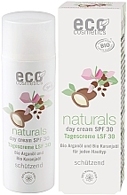 Krem do twarzy na dzień z olejem arganowym i carangi - Eco Cosmetics Naturals Day Cream SPF30 — Zdjęcie N1