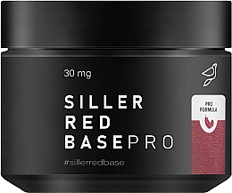 Baza do paznokci, 30 ml - Siller Professional Red Base Pro — Zdjęcie N1