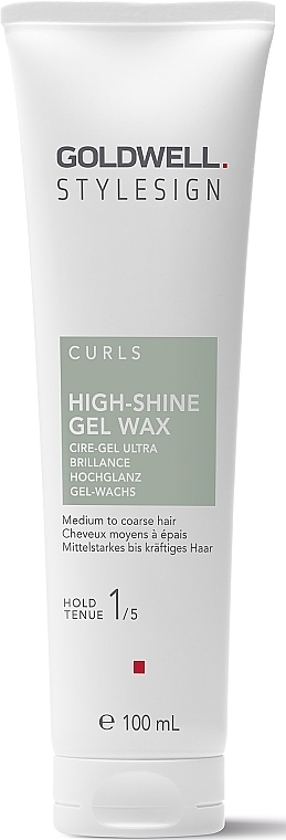 Nabłyszczający żel-wosk do modelowania włosów - Goldwell Stylesign High-Shine Gel Wax — Zdjęcie N1