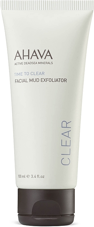 Złuszczające błoto do twarzy - Ahava Time To Clear Facial Mud Exfoliator — Zdjęcie N1