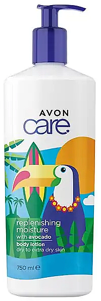 Nawilżający balsam do ciała z olejkiem z awokado - Avon Care Replenishing Moisture With Avocado — Zdjęcie N1