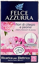Kup Elektryczny odświeżacz powietrza Peonie i kwiat wiśni - Felce Azzurra Peony & Cherry Blossom (wymienny wkład)