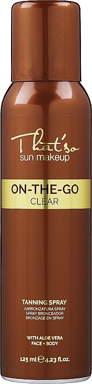 Samoopalacz w sprayu do ciała - That’So On The Go Clear Tanning Spray — Zdjęcie N1