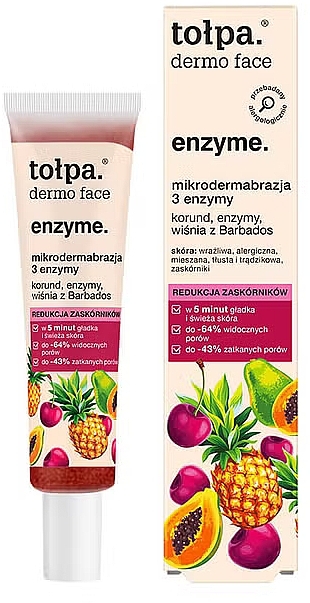 Peeling do twarzy z 3 enzymami - Tolpa Dermo Face Enzyme — Zdjęcie N1