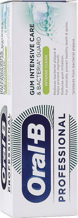 Pasta do zębów - Oral-B Gum Intensive Care & Bacteria Guard Toothpaste — Zdjęcie N3
