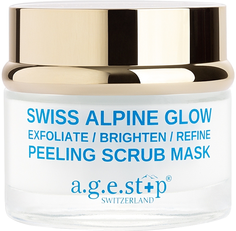 Peelingująca maseczka do twarzy - A.G.E. Stop Swiss Alpine Glow Peeling Scrub Mask — Zdjęcie N1
