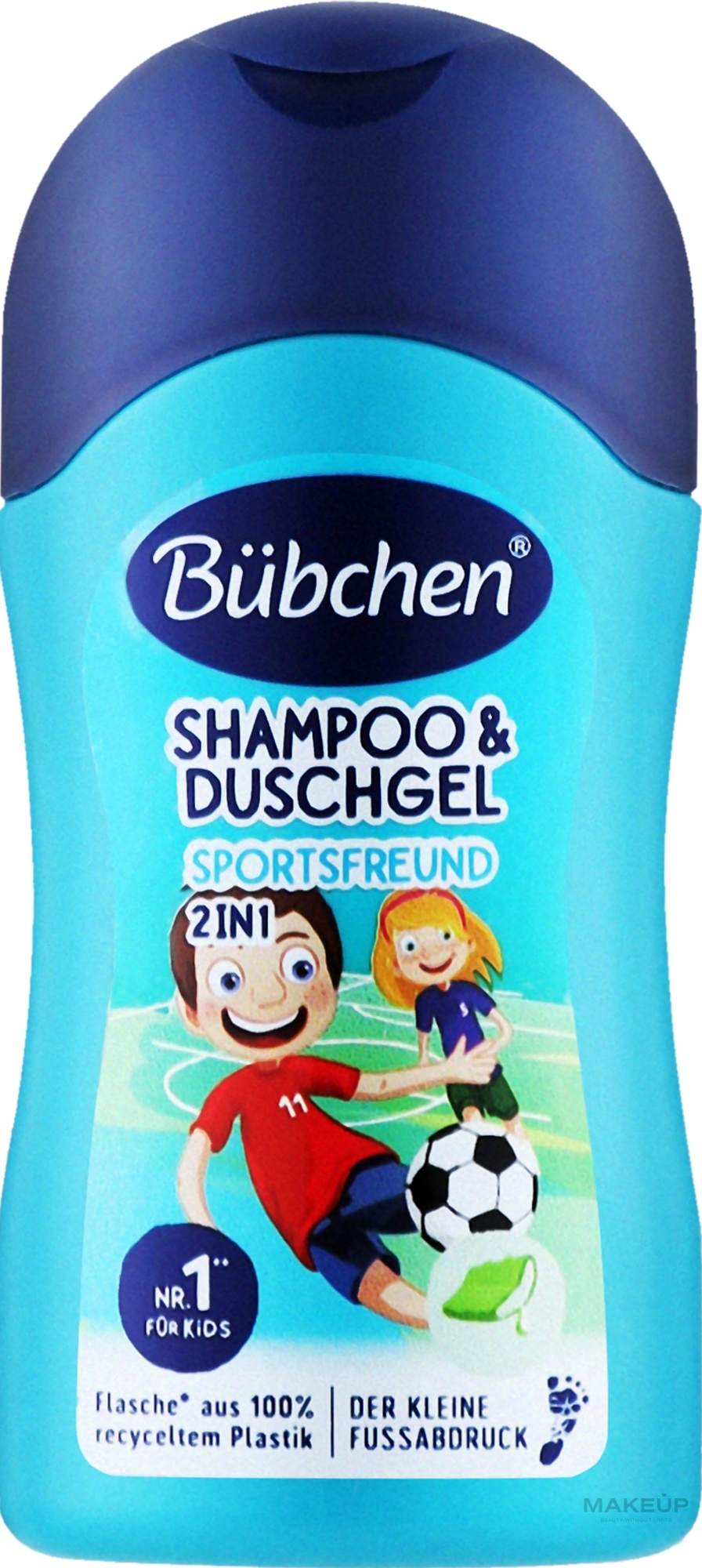 Szampon i żel pod prysznic 2 w 1 - Bubchen Kids Shampoo and Shower — Zdjęcie 50 ml