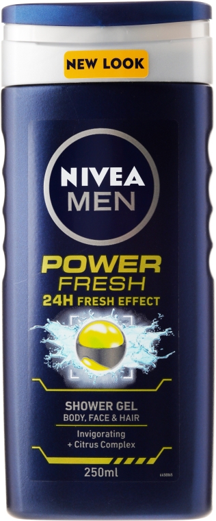 Odświeżający żel pod prysznic dla mężczyzn - NIVEA MEN Power Fresh — Zdjęcie N4