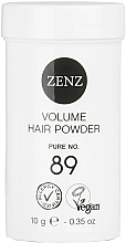 Kup Puder zwiększający objętość włosów - Zenz Organic Pure No. 89 Volume Hair Powder