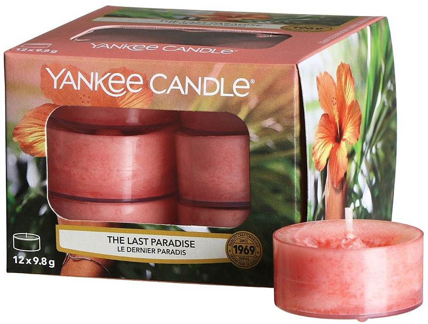Podgrzewacze zapachowe - Yankee Candle Tea Light The Last Paradise  — Zdjęcie N1