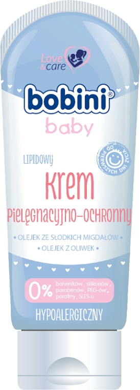 Hipoalergiczny lipidowy krem pielęgnacyjno-ochronny dla dzieci - Bobini Baby Line Body Cream