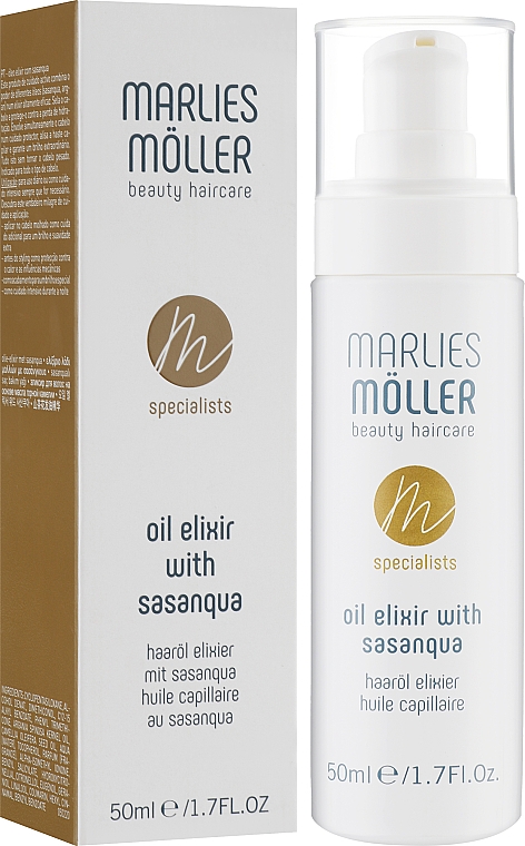 Eliksir do włosów - Marlies Moller Specialist Oil Elixir with Sasanqua — Zdjęcie N2
