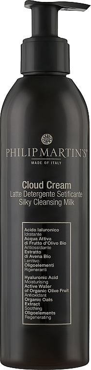 Oczyszczający krem-mleczko do każdego rodzaju skóry - Philip Martin's Cloud Cream Silky Cleansing Milk — Zdjęcie N1