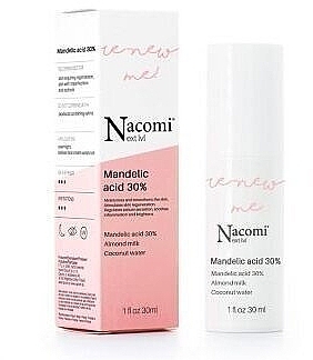 Serum z kwasem migdałowym - Nacomi Next Level Mandelic Acid 30% — Zdjęcie N1