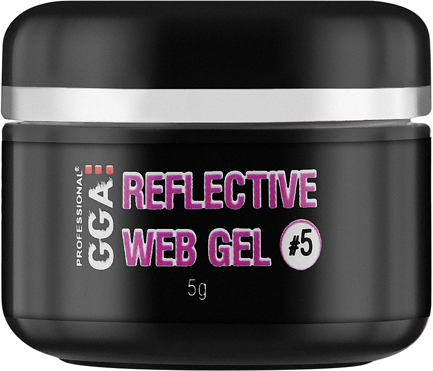 Odblaskowy żel do paznokci - GGA Professional Reflective Web Gel — Zdjęcie N1