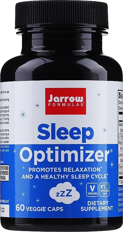PRZECENA! Suplement diety normalizujący sen - Jarrow Formulas Sleep Optimizer * — Zdjęcie N1