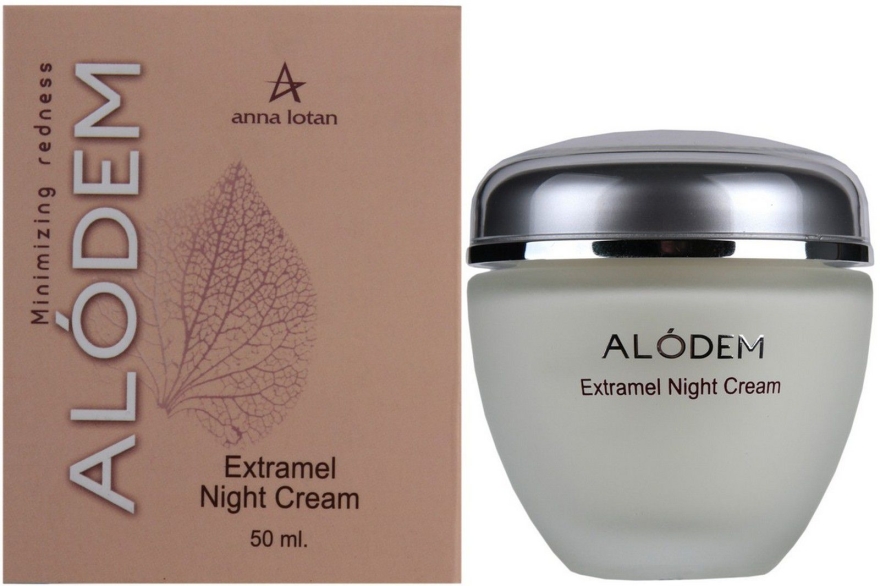 Uspokajająco-łagodzący krem na noc - Anna Lotan Alodem Extramel Night Cream — Zdjęcie N1