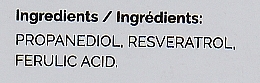 Serum do twarzy z resweratrolem 3% kwasem ferulowym 3% - The Ordinary Resveratrol 3% + Ferulic Acid 3% — Zdjęcie N4