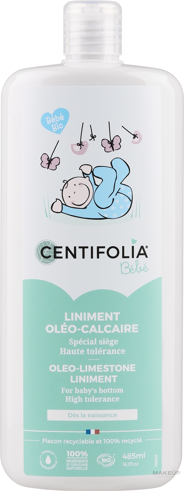 Krem pod pieluszkę dla niemowląt - Centifolia Oleo-Limestone Liniment — Zdjęcie 485 ml