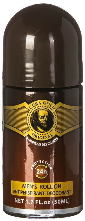 Cuba Gold - Perfumowany antyperspirant-dezodorant w kulce dla mężczyzn — Zdjęcie N1