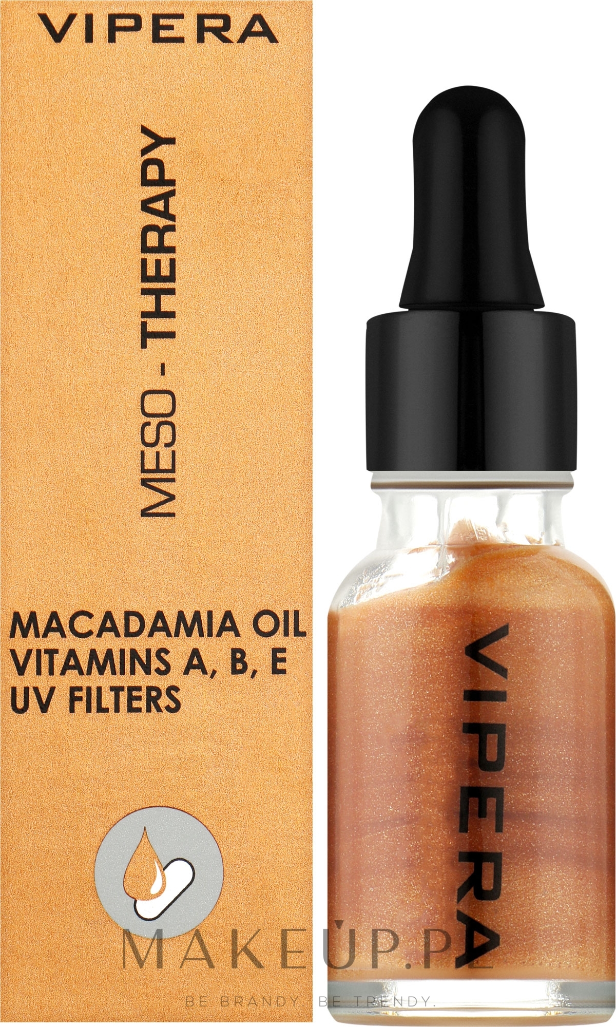 Witalizujące serum do skóry i włosów Złote Sanktuarium Młodości - Vipera Meso-Therapy — Zdjęcie 15 ml