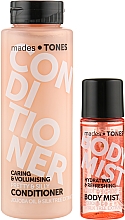 Kup Zestaw - Mades Cosmetics Tones (hair/cond/300ml + b/mist/50ml)