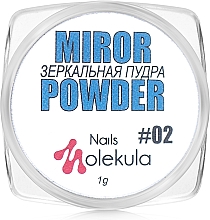 Kup Puder do paznokci nadający lustrzany efekt - Nails Molekula Nails Mirror Powder