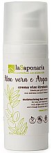 Kup Nawilżający krem do twarzy Aloes i jojoba - La Saponaria Aloe Vera & Argan Moisturizing Face Cream