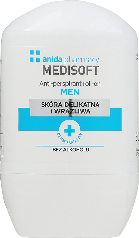 Antyperspirant w kulce dla mężczyzn - Anida Medisoft Men