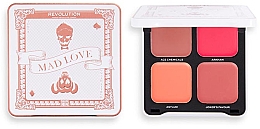 Kup Kremowa paleta róży - Makeup Revolution X Dc Mad Love Cream Blusher Quad