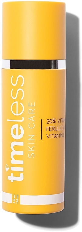Serum z witaminami C i E oraz kwasem ferulowym - Timeless Skin Care 20% Vitamin C + E Ferulic Acid Serum (uzupełnienie) — Zdjęcie N1